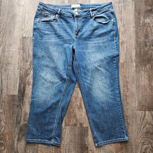 Lane Bryant High Rise Essential Stretch Straight Crop